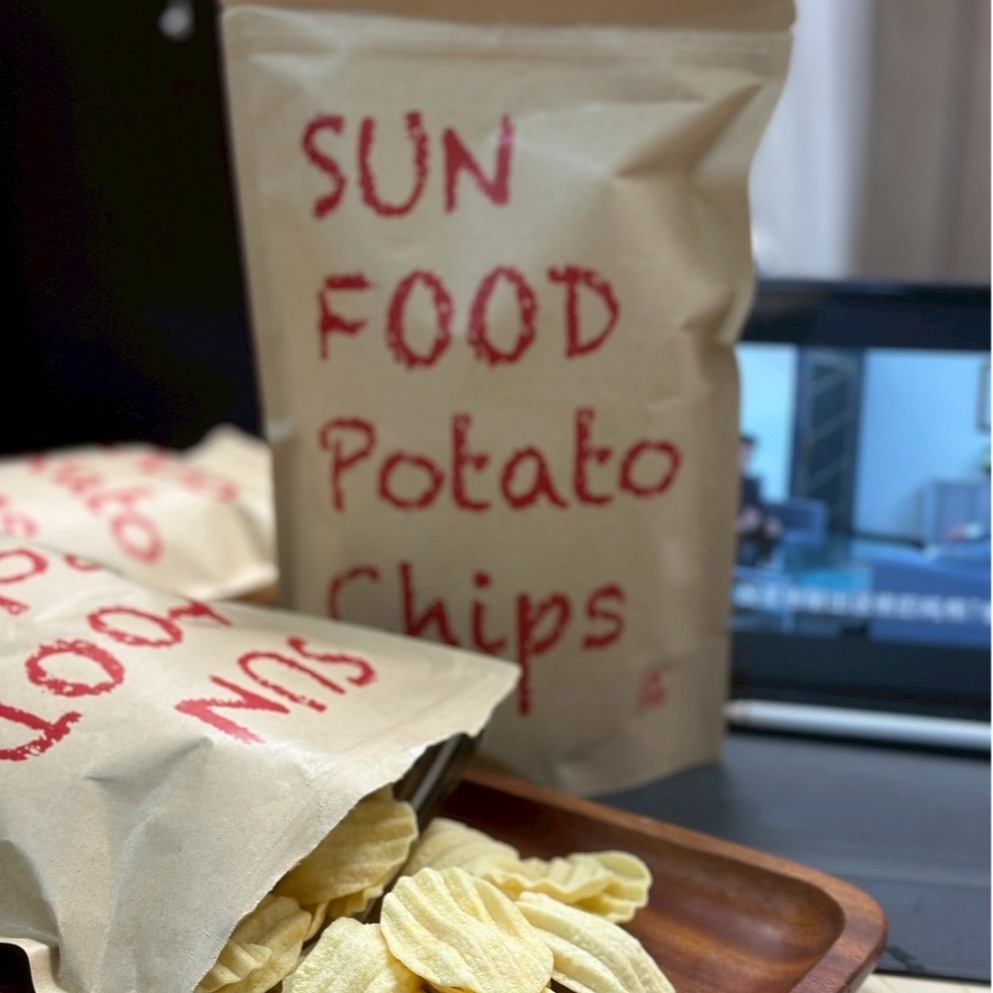 【限時購】SUNFOOD 厚切洋芋片 -烤雞口味(150g/包) 一單限8包 超過8包請拆單-細節圖4