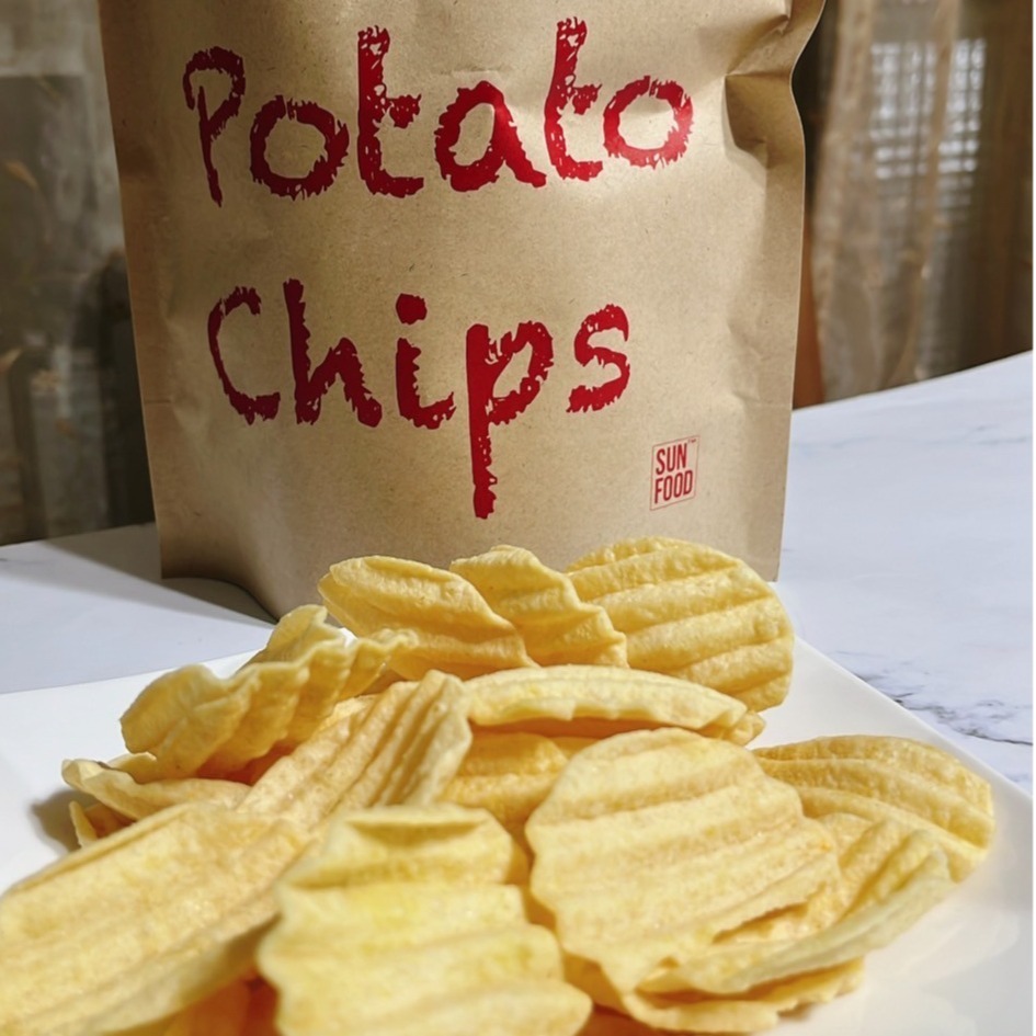 【限時購】SUNFOOD 厚切洋芋片 -烤雞口味(150g/包) 一單限8包 超過8包請拆單-細節圖5