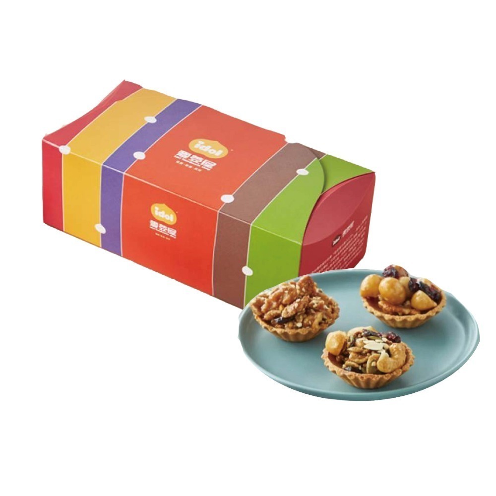 【7-ELEVEN 門市團購】綜合堅果豆塔日式禮盒5入-細節圖2