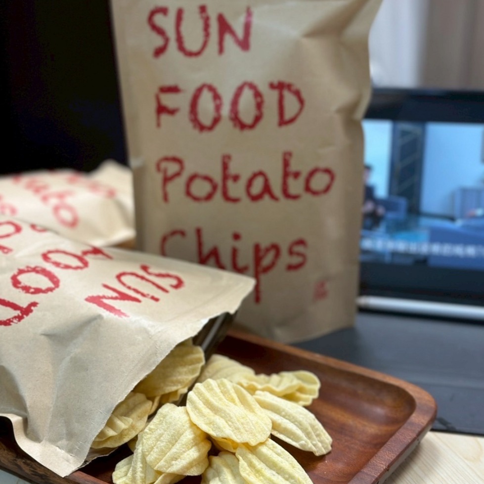 【7-ELEVEN 門市團購】SUNFOOD 厚切洋芋片 -烤雞口味(150g/包) 一單限8包 超過8包請拆單-細節圖3