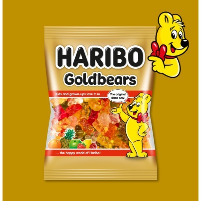 【7-ELEVEN 門市團購】HARIBO 哈瑞寶 小金熊QQ水果軟糖80g/包 多包組-細節圖2