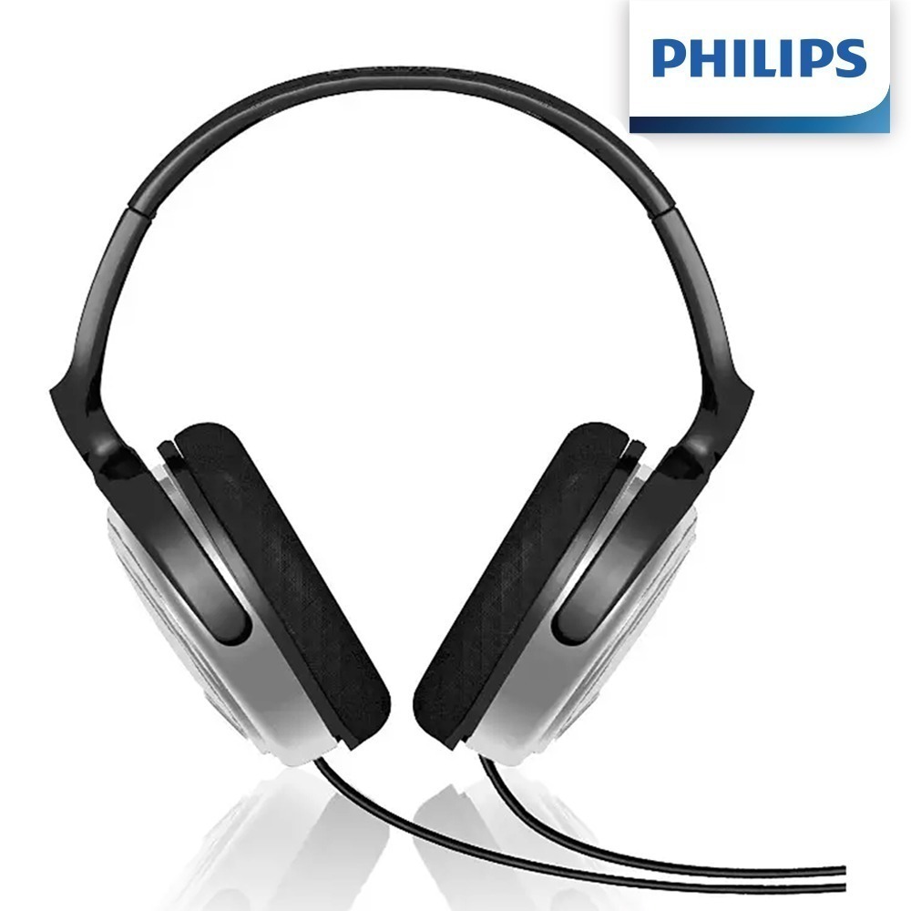 【Philips 飛利浦】頭戴式立體聲電視/電腦耳機 SHP2500（可搭配電吉他使用）-細節圖2