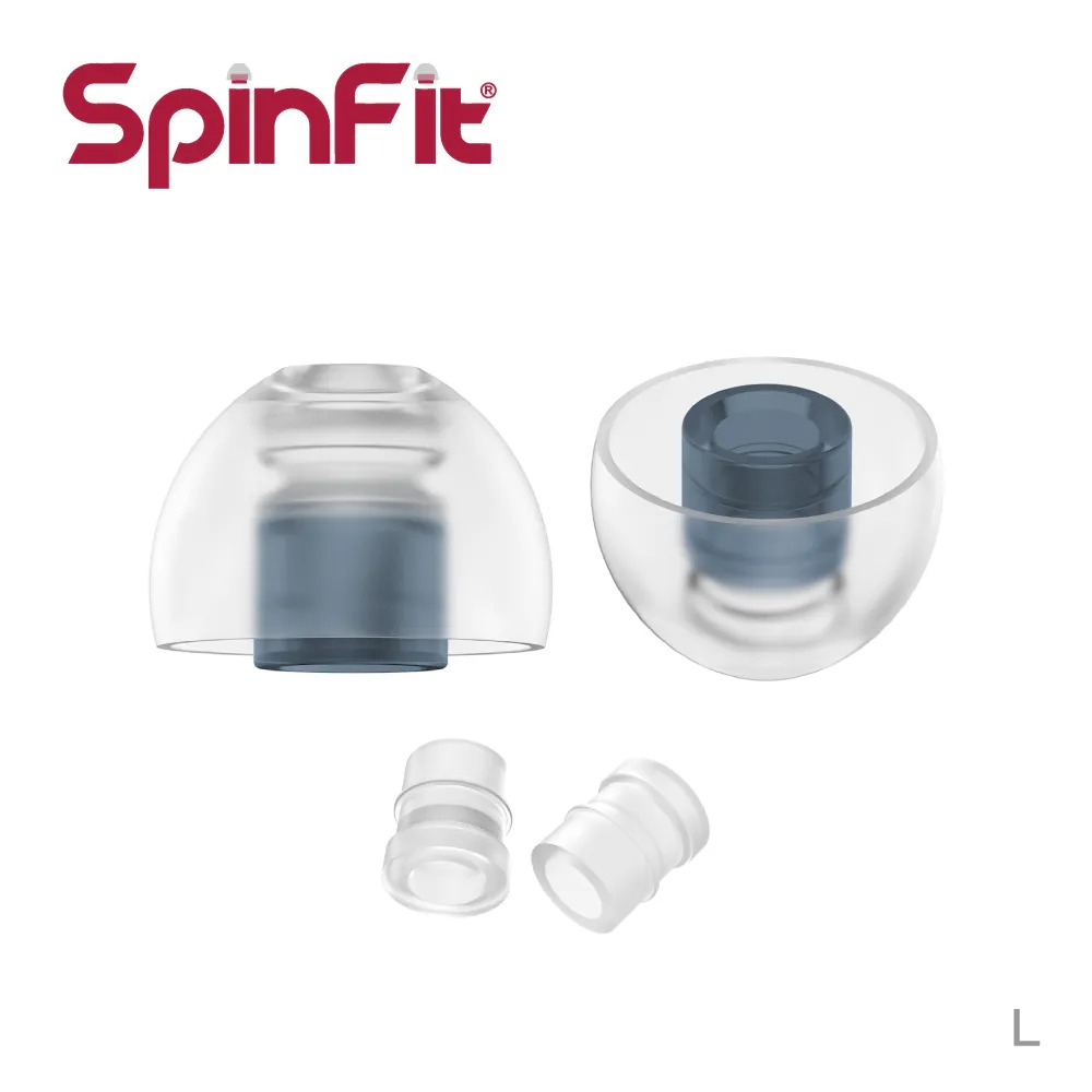 【SpinFit】 NEO 矽膠耳塞 (CP100系列全新升級款) 一對含轉接環-細節圖2