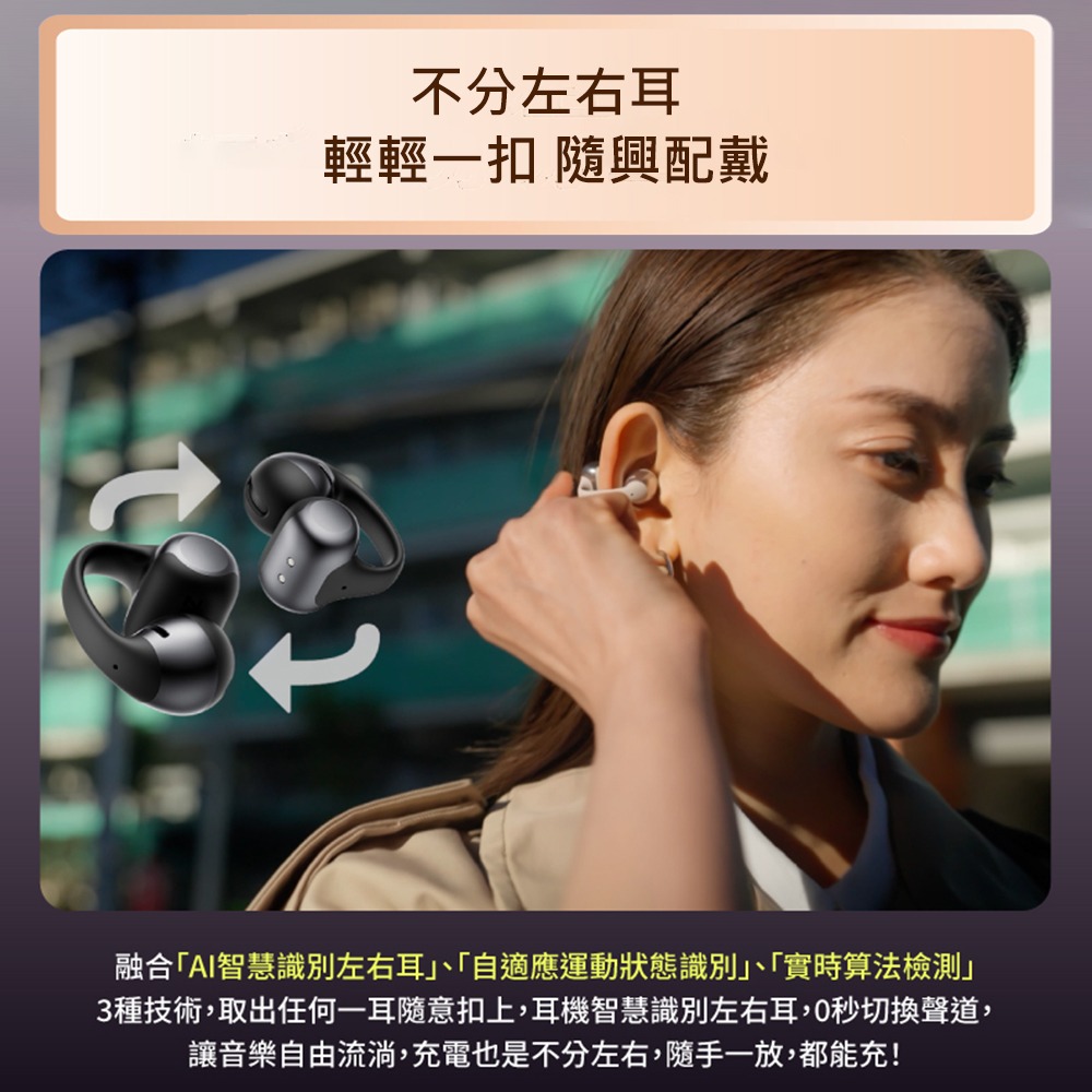 新品上市【SHOKZ 韶音】OpenDots ONE E310 開放式耳夾藍牙耳機 (全球領先 杜比音效耳夾式耳機)-細節圖2