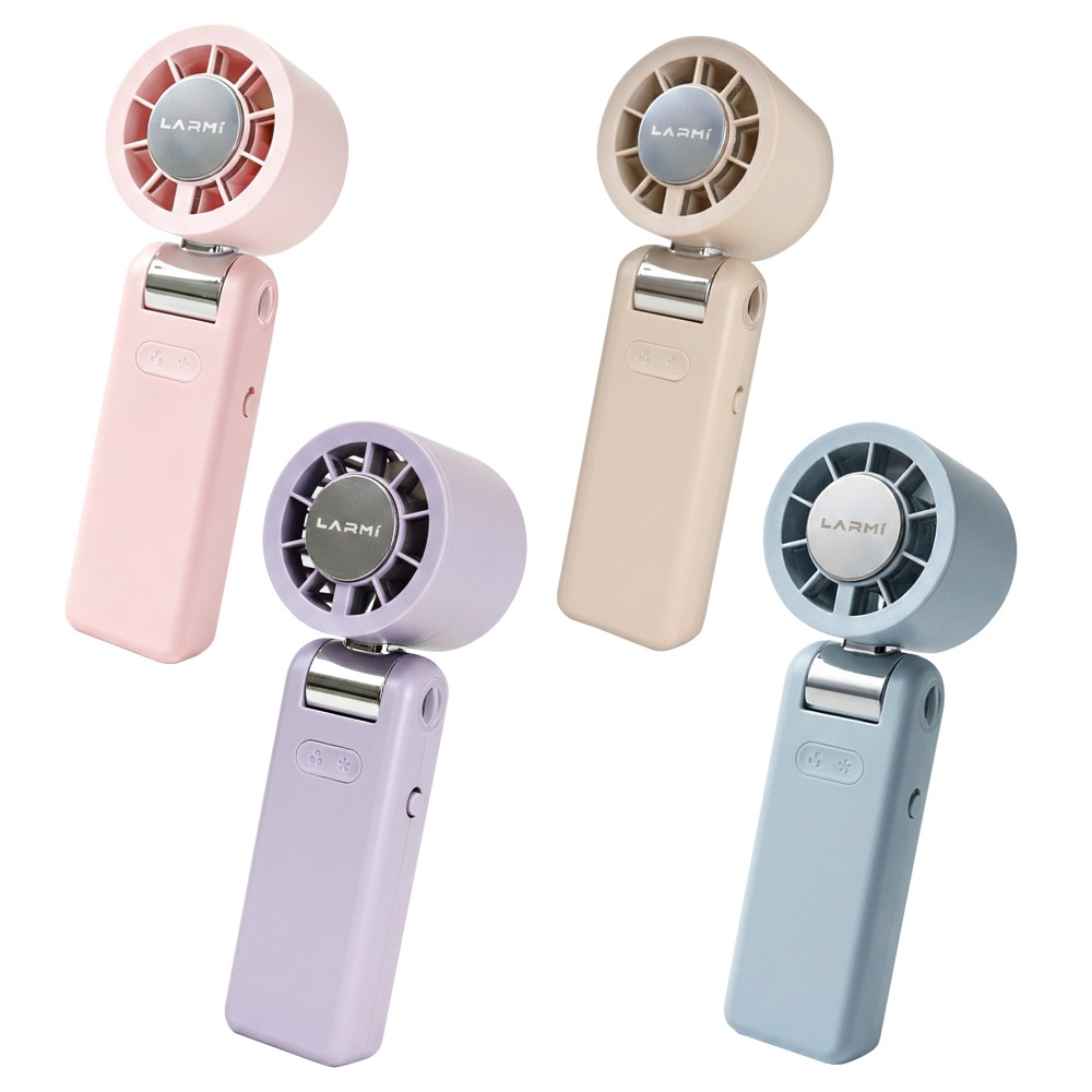 【樂米 LARMI】AI 聲控 手持/掛脖/桌立 高速製冷風扇 LMF08MAX-細節圖7