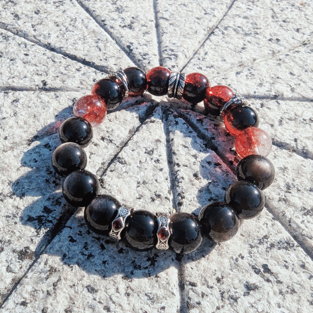 同人【戀與深空】秦徹同人形象手鍊(無盡掠奪者)-細節圖2