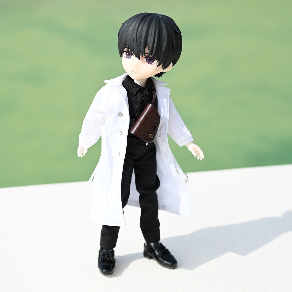 原創∆皮革磁吸斜肩包∆(需預購)-細節圖6