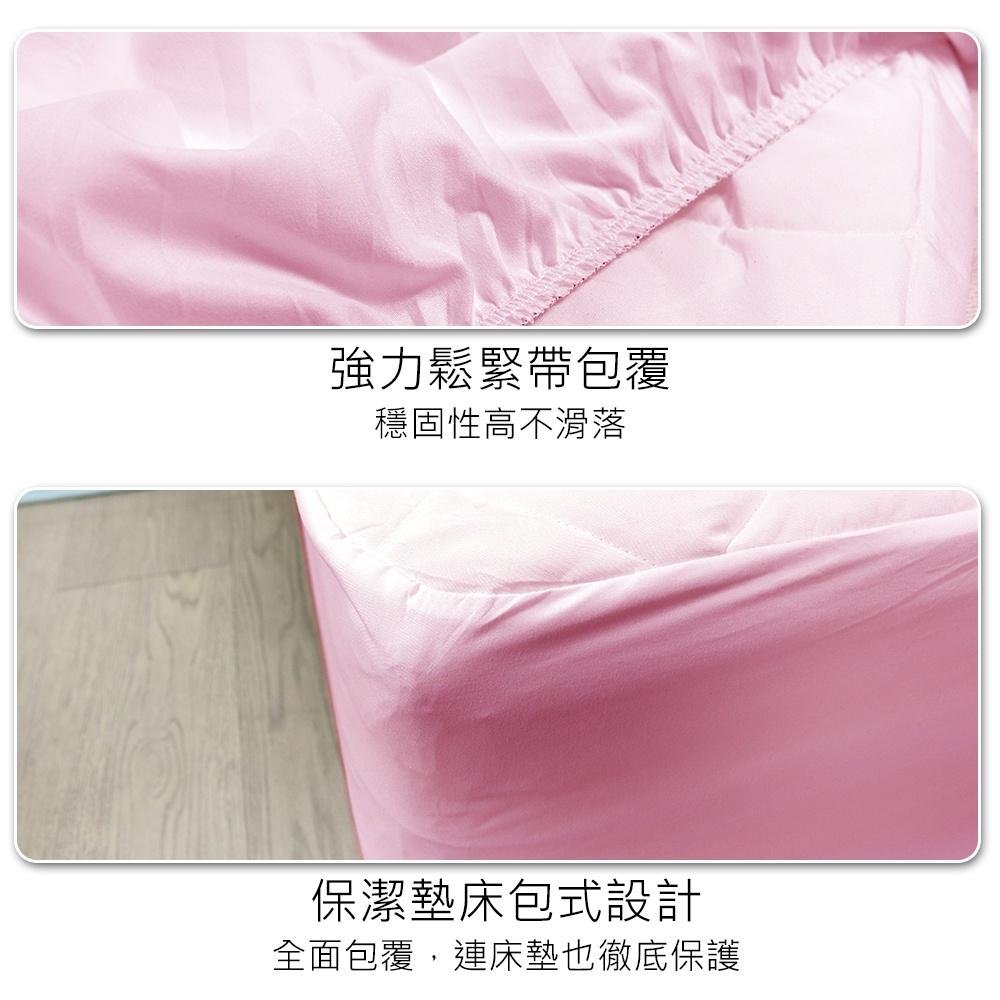 買1送1👉護理級 台灣製造 防潑水防塵防汙床包式保潔墊(單人.雙人.加大.全尺寸均價)-細節圖7