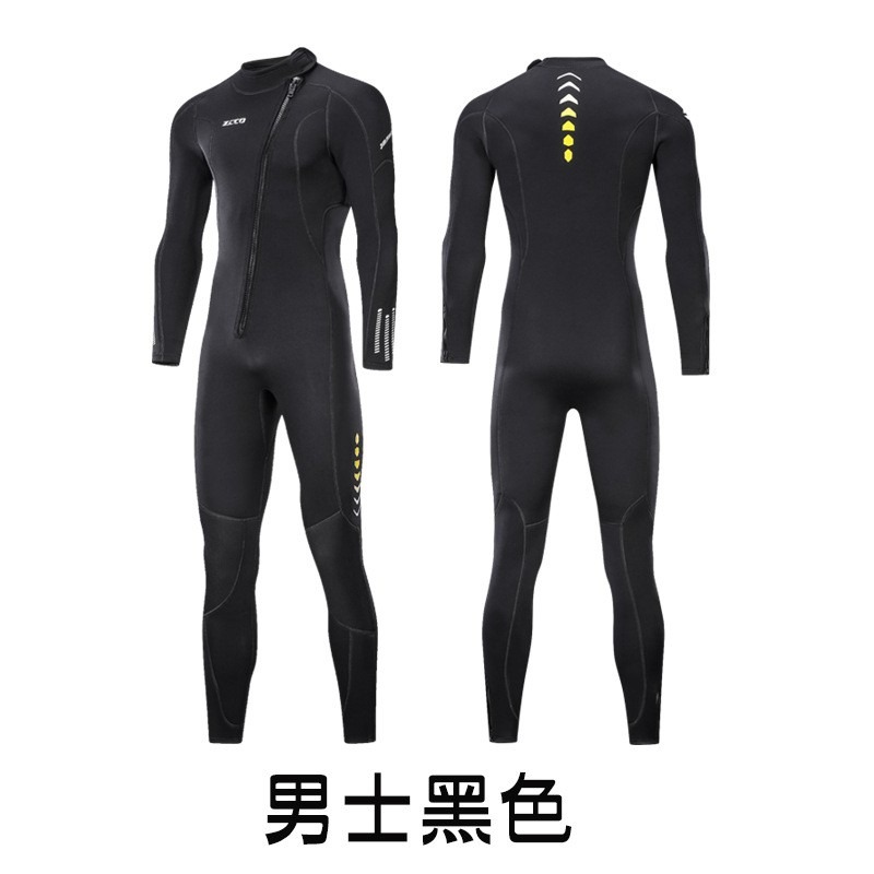 北斗星戶外用品 潛水服  3mm潛水服  防寒服 衝浪服 連體潛水服 潛水衣 ZCCO 浮潛防寒衣 前拉鍊朔溪衣-細節圖3