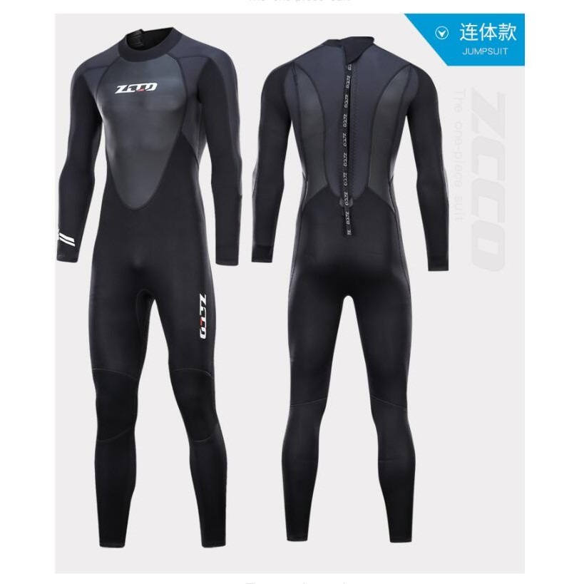 北斗星戶外用品 潛水服 衝浪服 3mm潛水服 防寒衣 氯丁橡膠加厚潛水服 保暖遊泳潛水衣 深浮潛 連體防寒衣-細節圖5