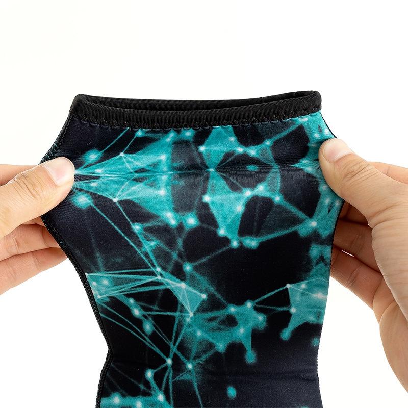 北極熊戶外運動 3MM潛水襪 迷彩潛水襪 男 游泳保暖防滑 耐磨 浮潛襪 防水料 長筒沙灘襪女-細節圖2