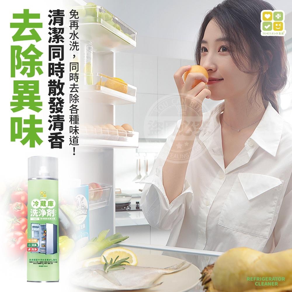 現貨 快速出貨 ｜ 日本CLH冰箱除味清潔劑 冰箱 除臭 除味 清洗劑 清潔劑 350ml 罐-細節圖5