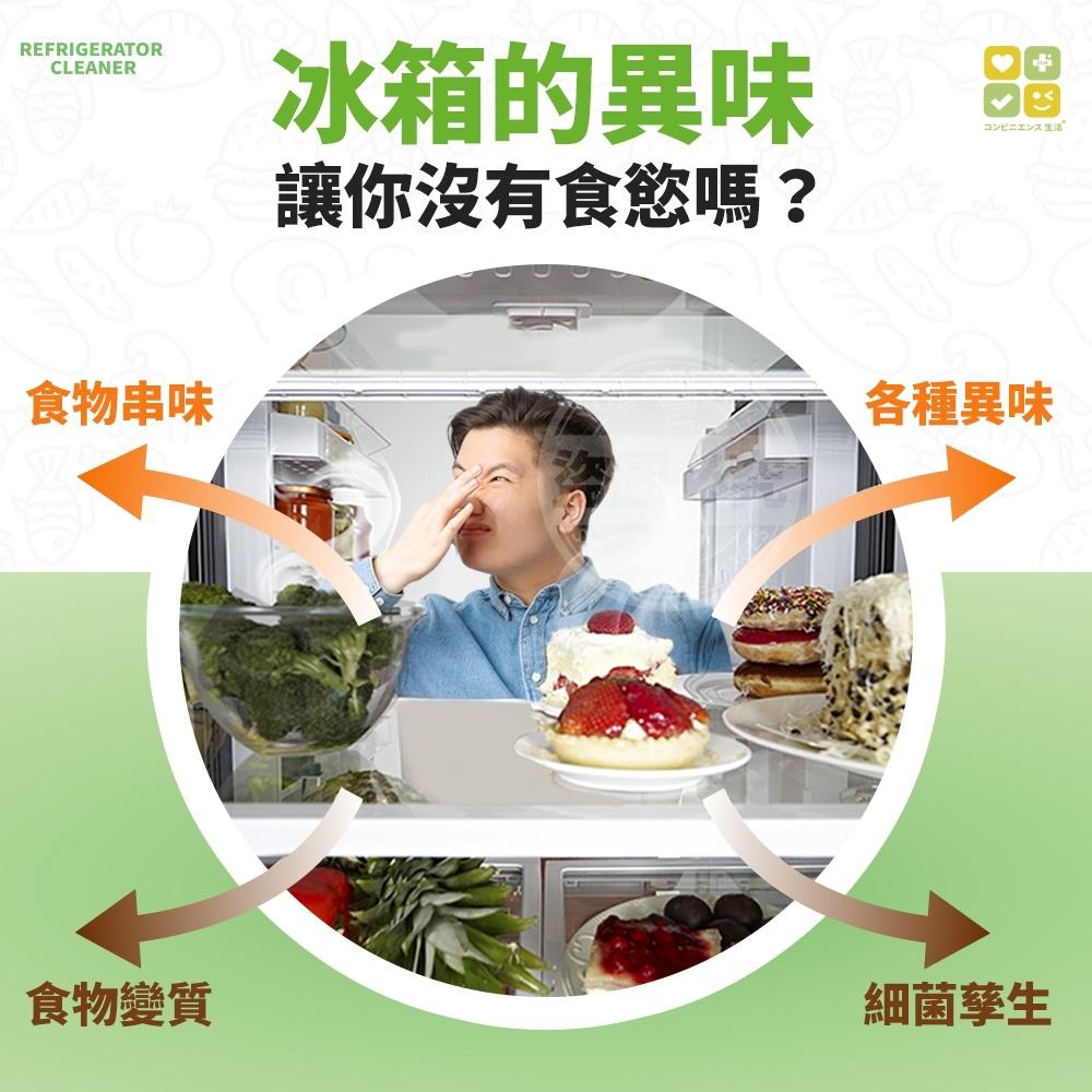 現貨 快速出貨 ｜ 日本CLH冰箱除味清潔劑 冰箱 除臭 除味 清洗劑 清潔劑 350ml 罐-細節圖7