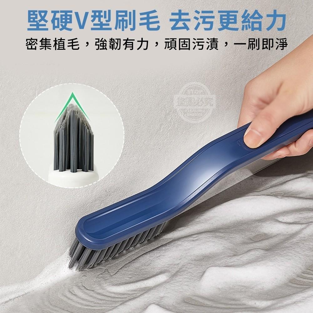 YCB小刷子 縫隙刷 清潔刷 磁磚縫隙刷 凹槽刷 溝槽刷 窗台刷 細縫刷 浴室刷 洗鞋刷 尖頭刷 現貨 3x28.5cm-細節圖2
