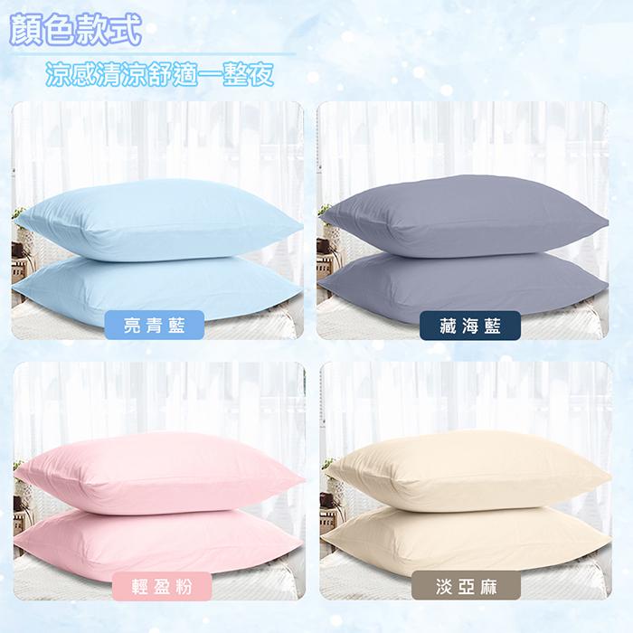 現貨 快速出貨｜極凍涼感枕套 枕套 涼感 夏日 冰枕 涼枕 枕頭 枕頭套 45x74-細節圖3