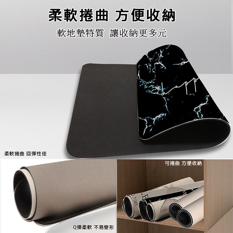 現貨 【YCB】 軟式珪藻土吸水地墊 免套布 硅藻土 柔軟 吸水地墊 防滑地墊 可捲曲收納 門口防滑腳墊 矽藻土地墊-細節圖7