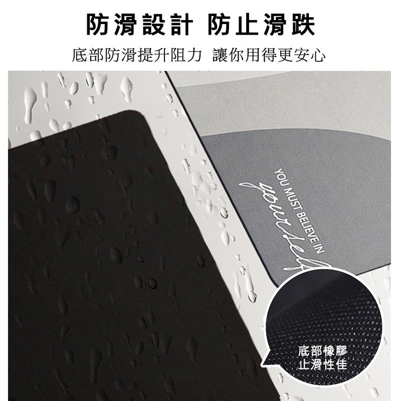 現貨 【YCB】 軟式珪藻土吸水地墊 免套布 硅藻土 柔軟 吸水地墊 防滑地墊 可捲曲收納 門口防滑腳墊 矽藻土地墊-細節圖8