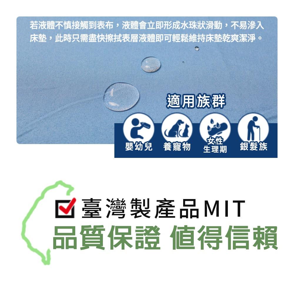 現貨 【YCB】 防潑水防蹣抗菌保潔枕套 防潑水枕套 保潔枕套 台灣製 素色枕套 枕套-細節圖5