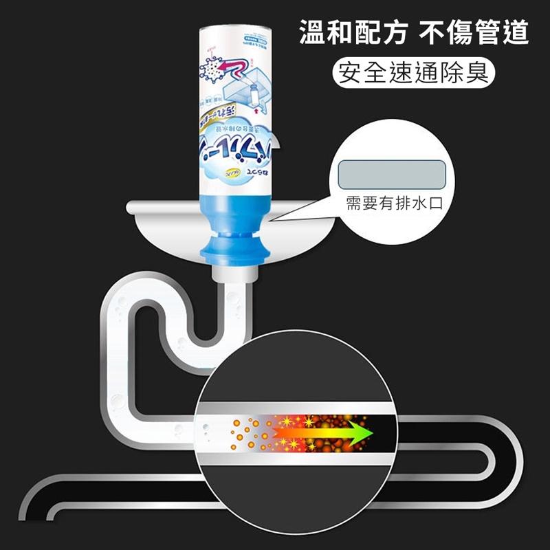 現貨 買5送1 【YCB】管道泡沫清潔除臭劑500ml 日本熱銷 泡沫型 排水管清潔 管線異味 水管疏通 按壓式管道疏通-細節圖6