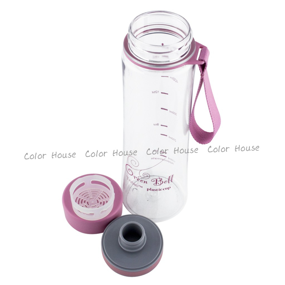 GreenBell 花樣太空壺 隨手杯 水壺 500ml 粉色下標區!-細節圖2