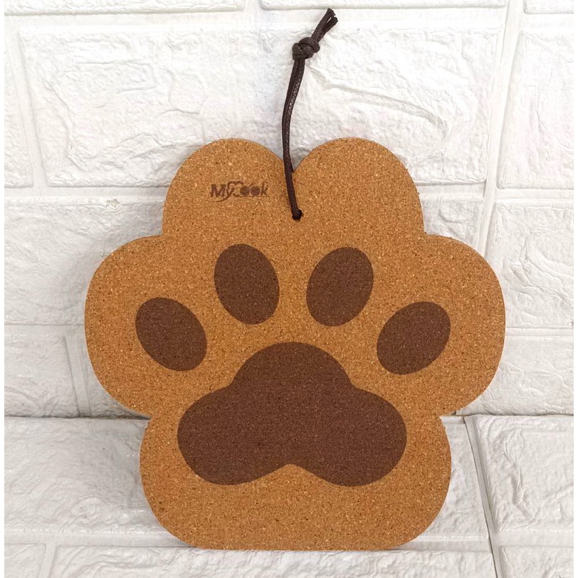 花朵隔熱墊 幸運草軟木墊 貓爪隔熱墊 軟木隔熱墊-細節圖4