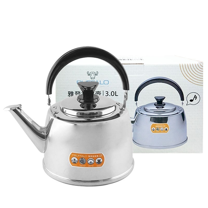 牛頭牌 雅登笛音壺3L 4L  5L 百福樂笛音壺 3L 4L 5L 6L 牛頭牌笛音壺-細節圖2