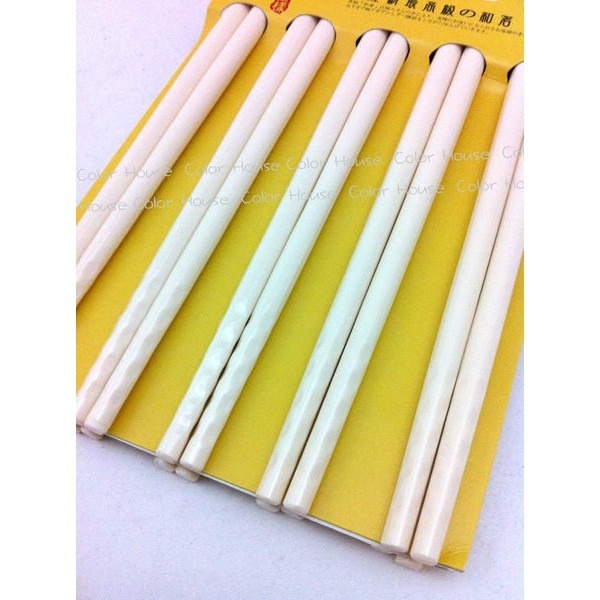 王樣 § 美耐皿螺紋筷 10雙入 筷子 白色下標區!-細節圖3