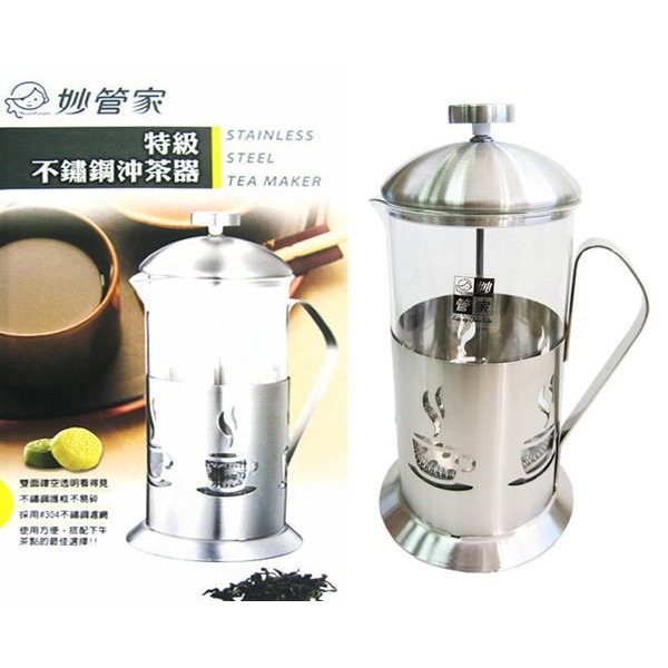妙管家 特級不鏽鋼沖茶器 1.1L-細節圖2