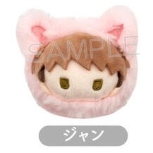 《進擊的巨人》TAPIOCA春色櫻花貓咪裝布偶 - 艾連、米卡莎、阿爾敏、約翰、漢吉-規格圖1