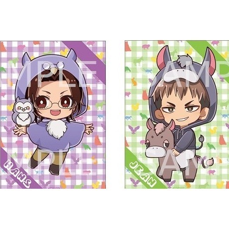 《進擊的巨人》公主咖啡寫真卡（漢吉、希斯特莉亞、約翰）-規格圖4