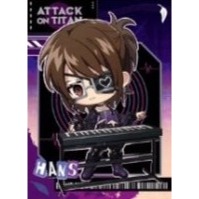 《進擊的巨人》次元波板糖搖滾世代糰子+角色卡（漢吉）-細節圖2