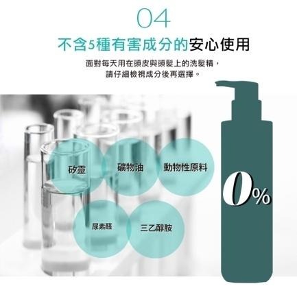 韓國原裝-AMOS愛茉詩02系列綠茶洗髮精500ml-細節圖8