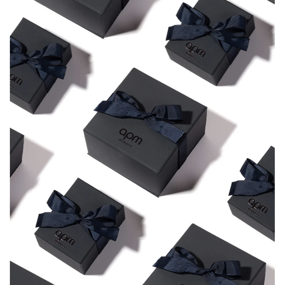 apm monaco流星矩形耳環 - 925純銀-細節圖4