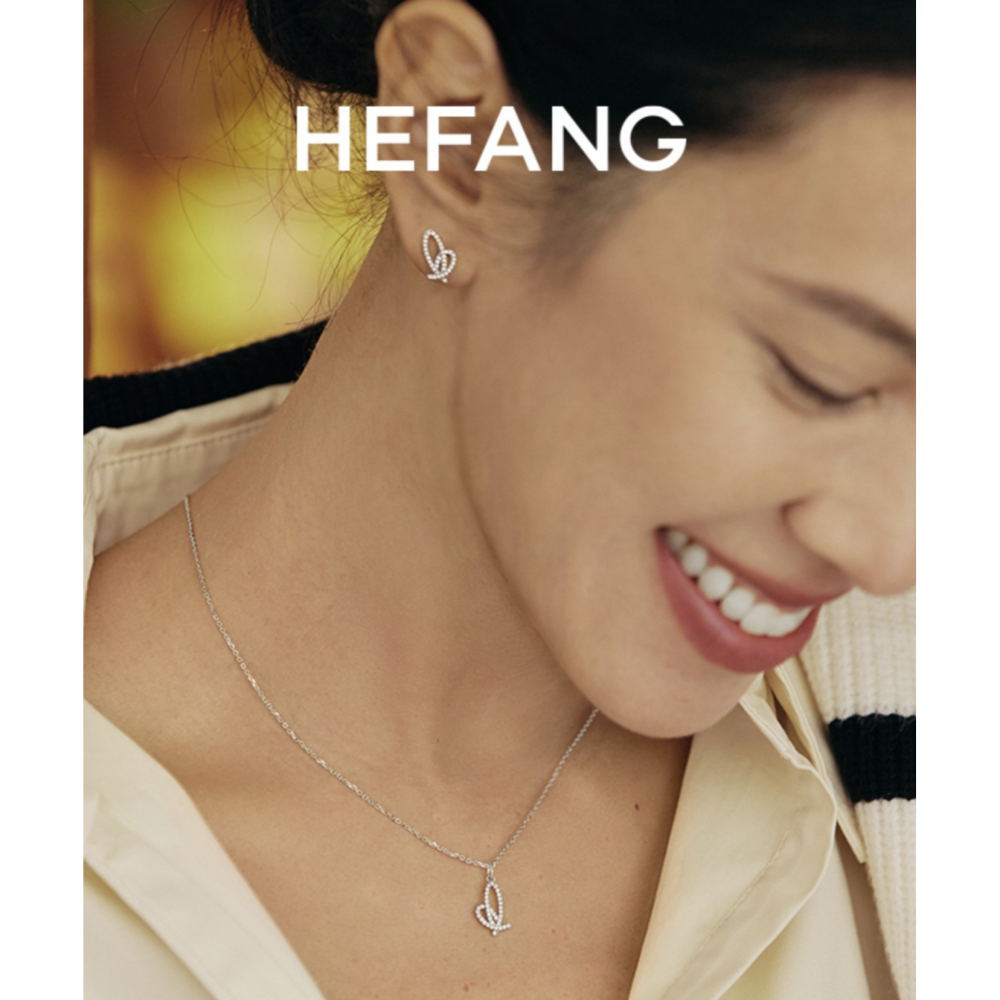 Hefan 甜心結鎖骨鍊-細節圖3