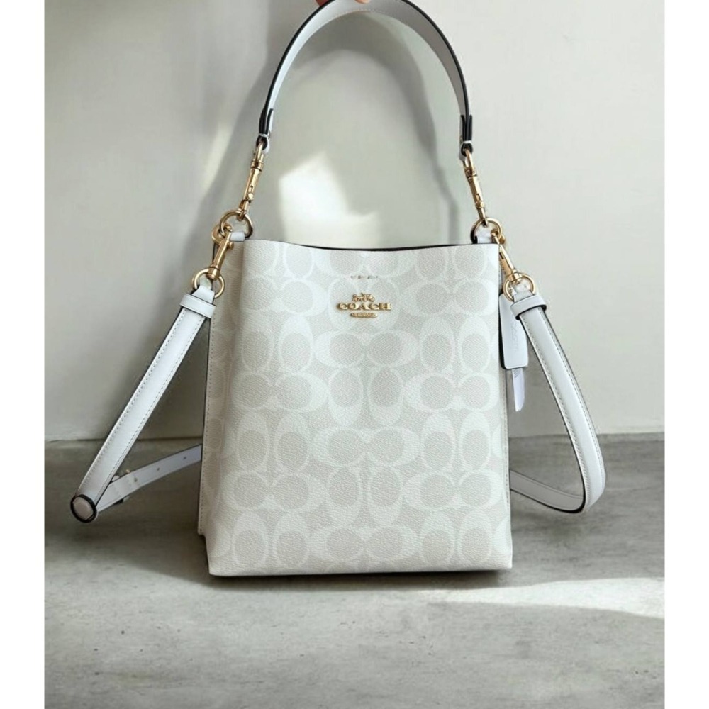 COACH 腋下手提斜背水桶包 預購-細節圖3