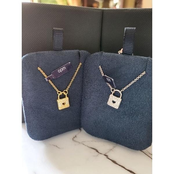 apm monaco愛心鎖頭項鍊-細節圖4