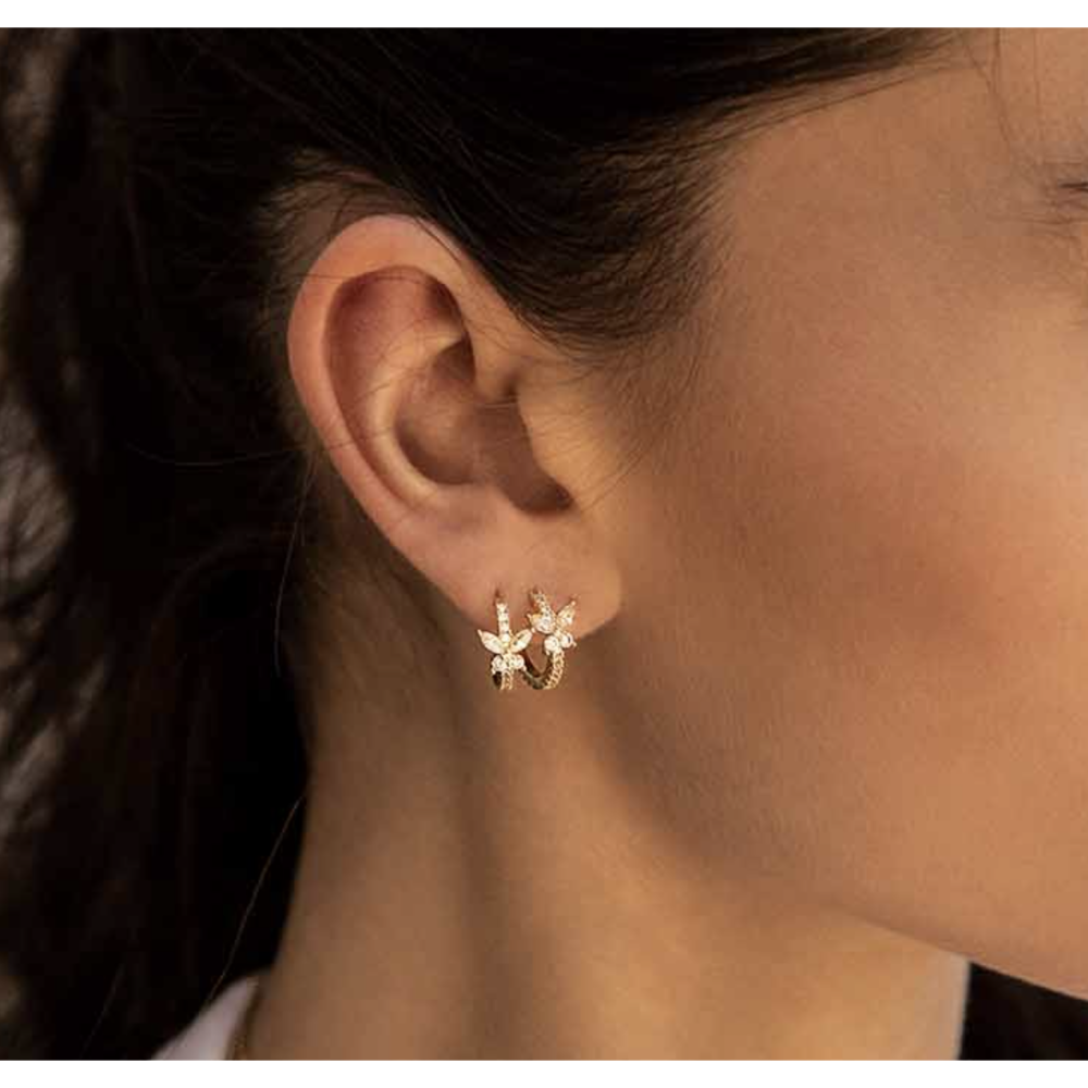 apm monaco 小巧蝴蝶耳環-細節圖2