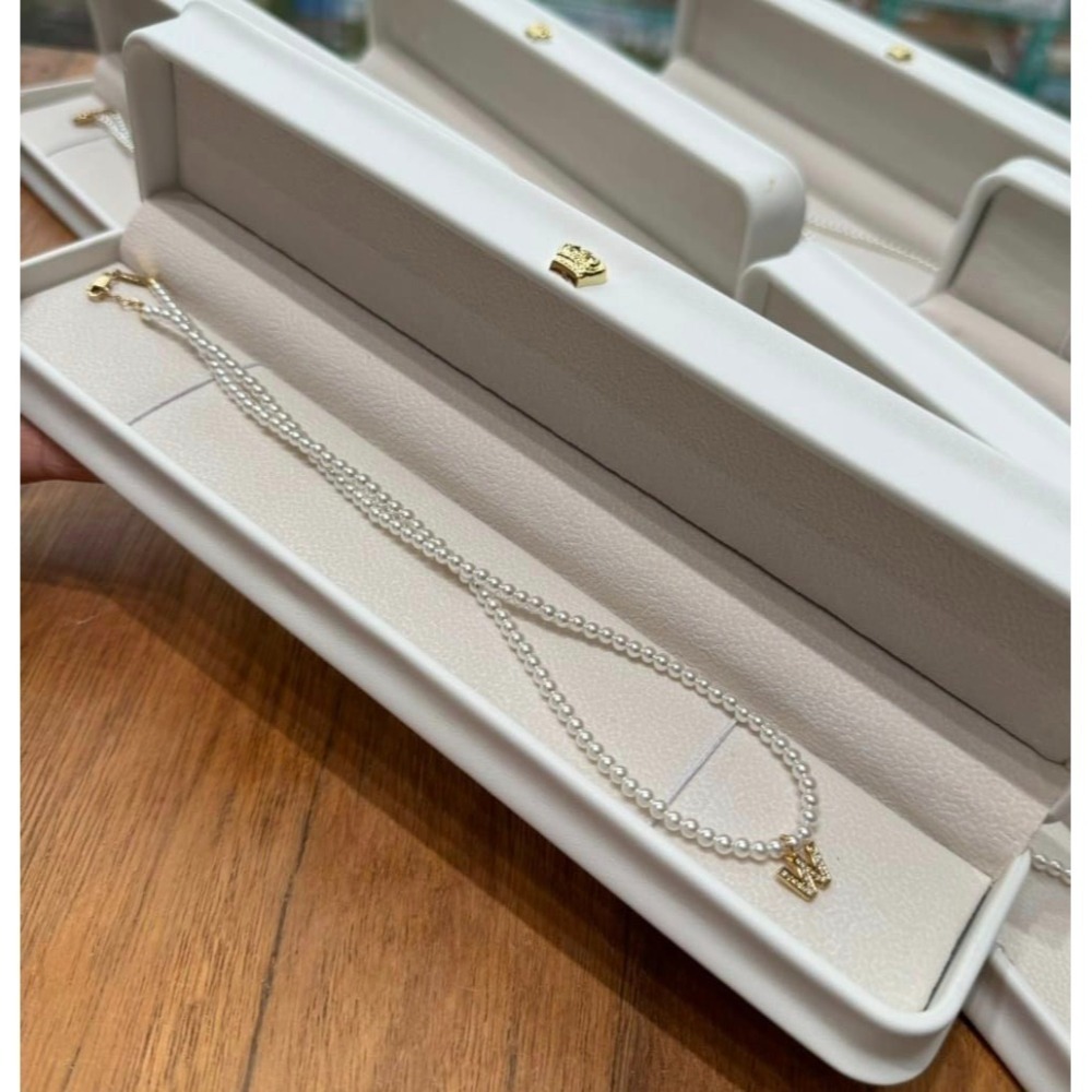 小珍珠字母項鍊-細節圖10