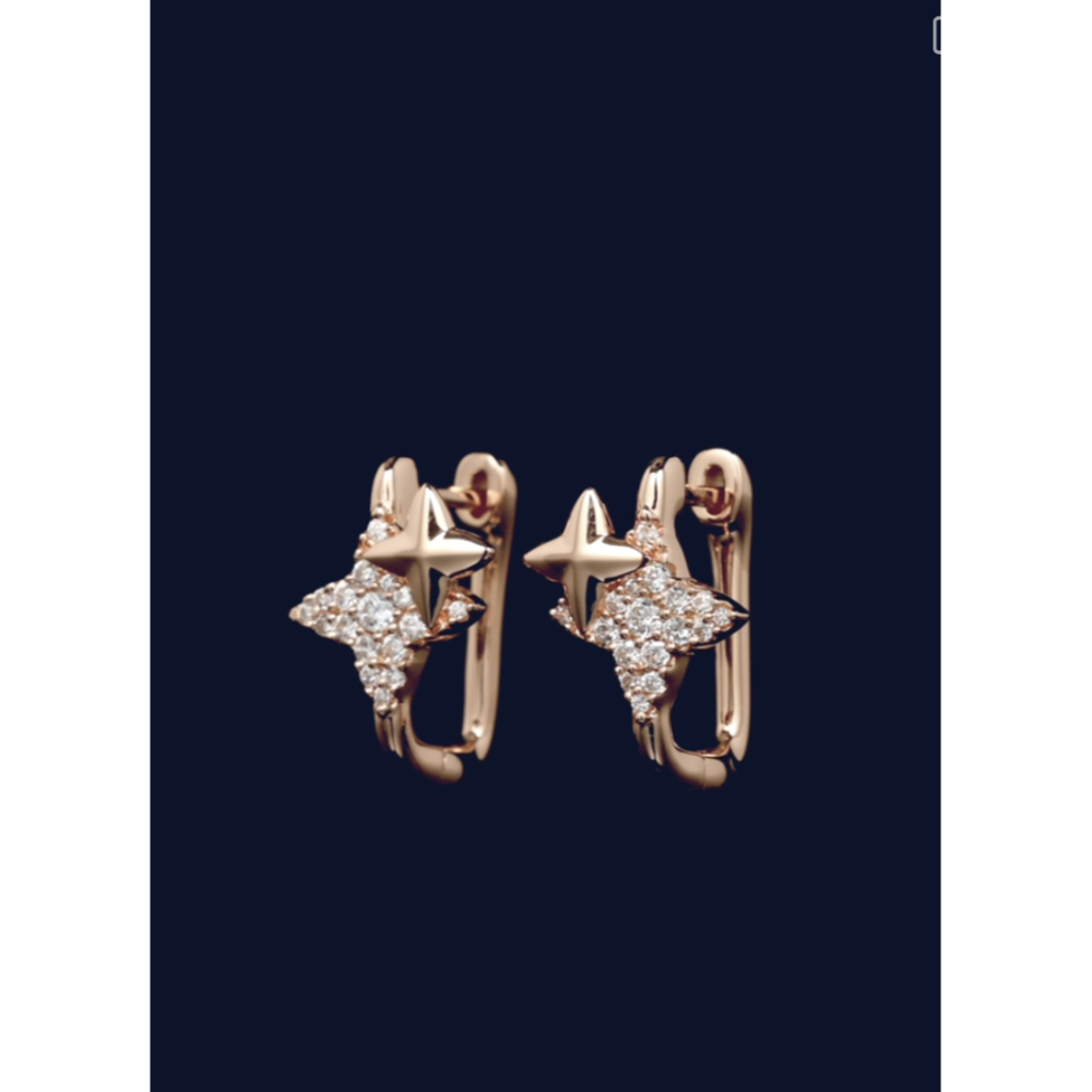 apm monoco 六芒星方形耳環-細節圖4