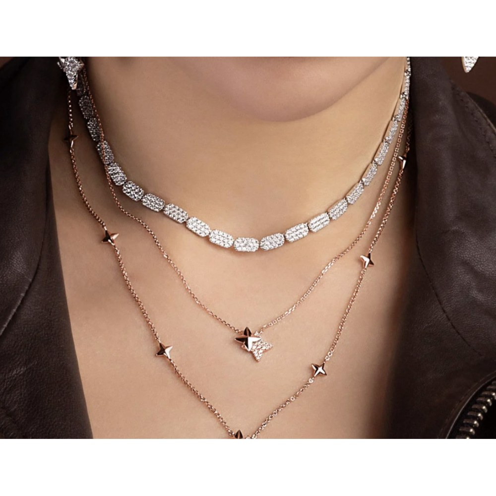 apm monoco 六芒星可調節項鍊-細節圖2