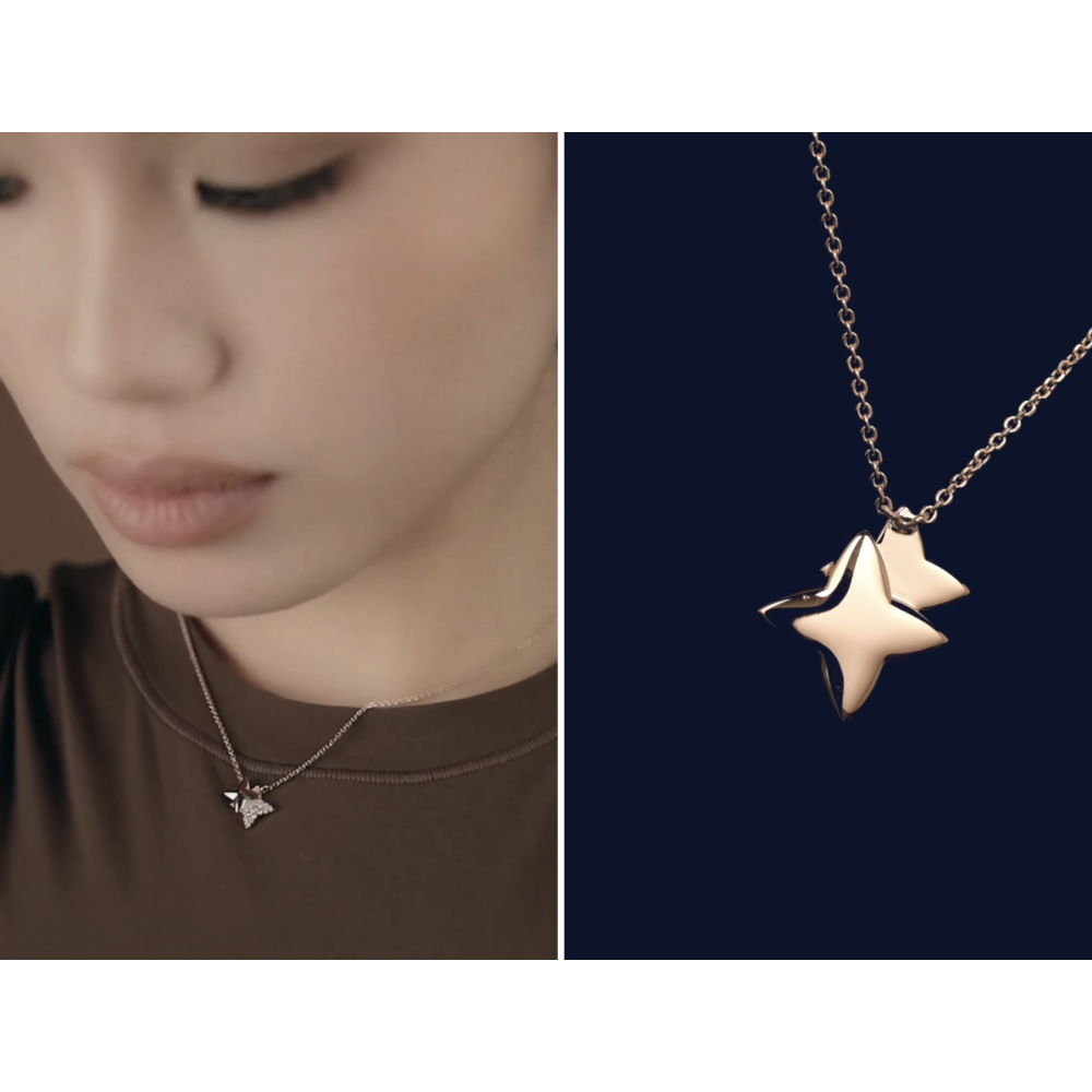 apm monoco 六芒星可調節項鍊-細節圖3