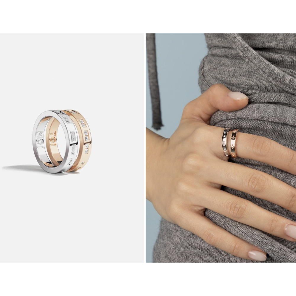 apm monoco / TOI MOI 摩斯密碼戒指-細節圖2