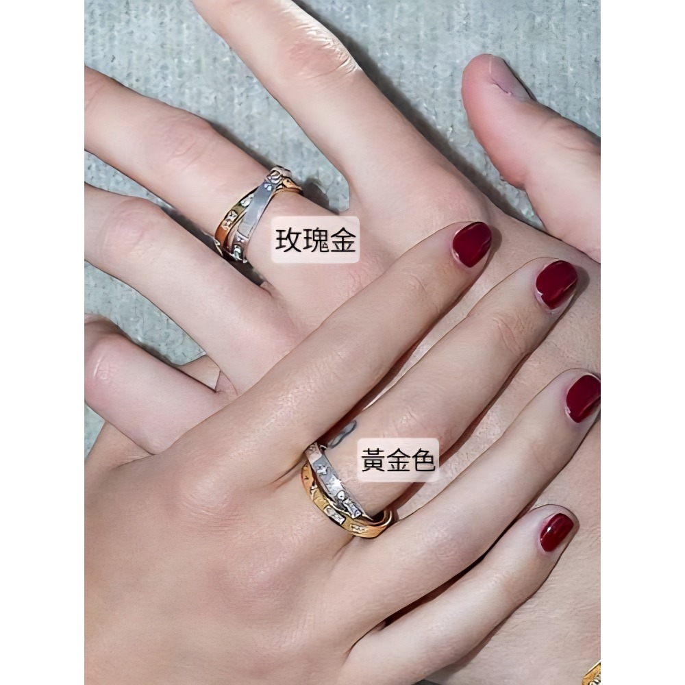 apm monoco /  TOI MOI交疊戒指-細節圖2