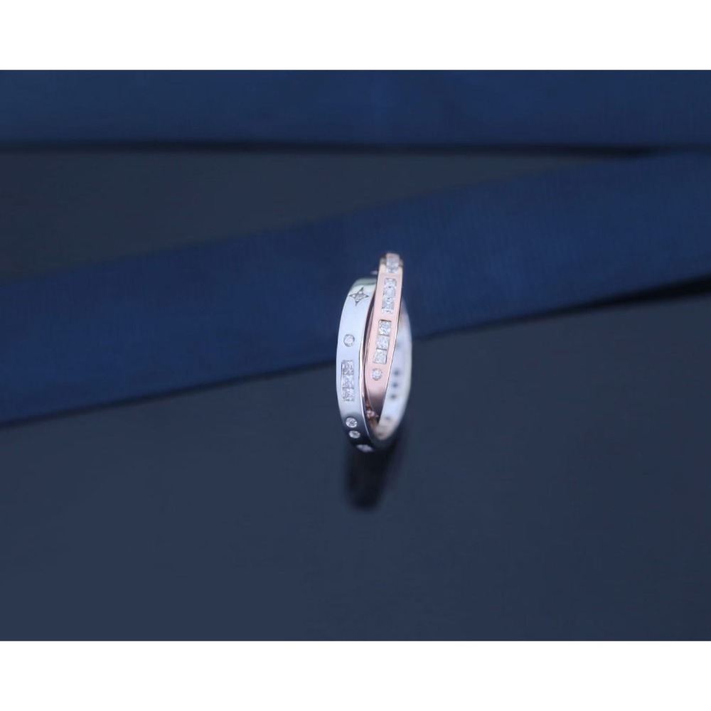 apm monoco /  TOI MOI交疊戒指-細節圖4