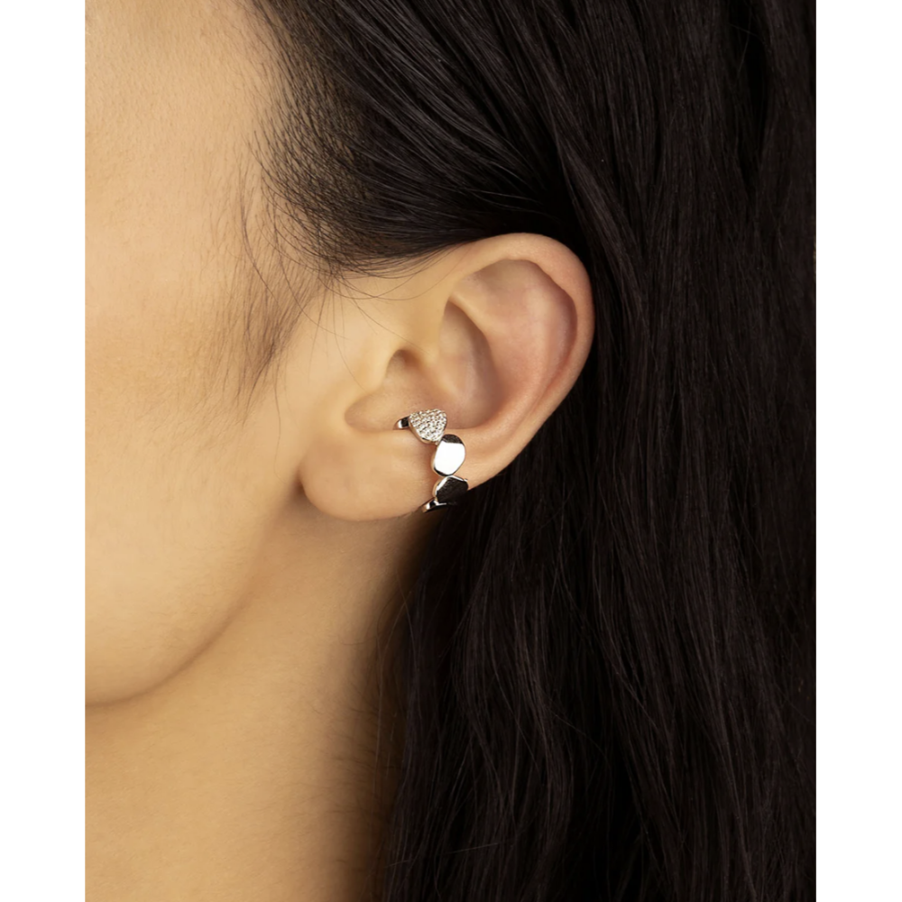 apm monoco /  GALET系列橢圓造形耳夾-細節圖4