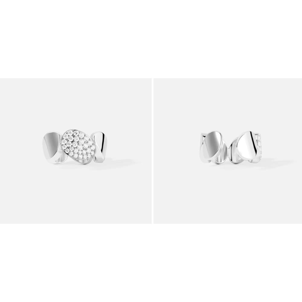 apm monoco /  GALET系列橢圓造形耳夾-規格圖4