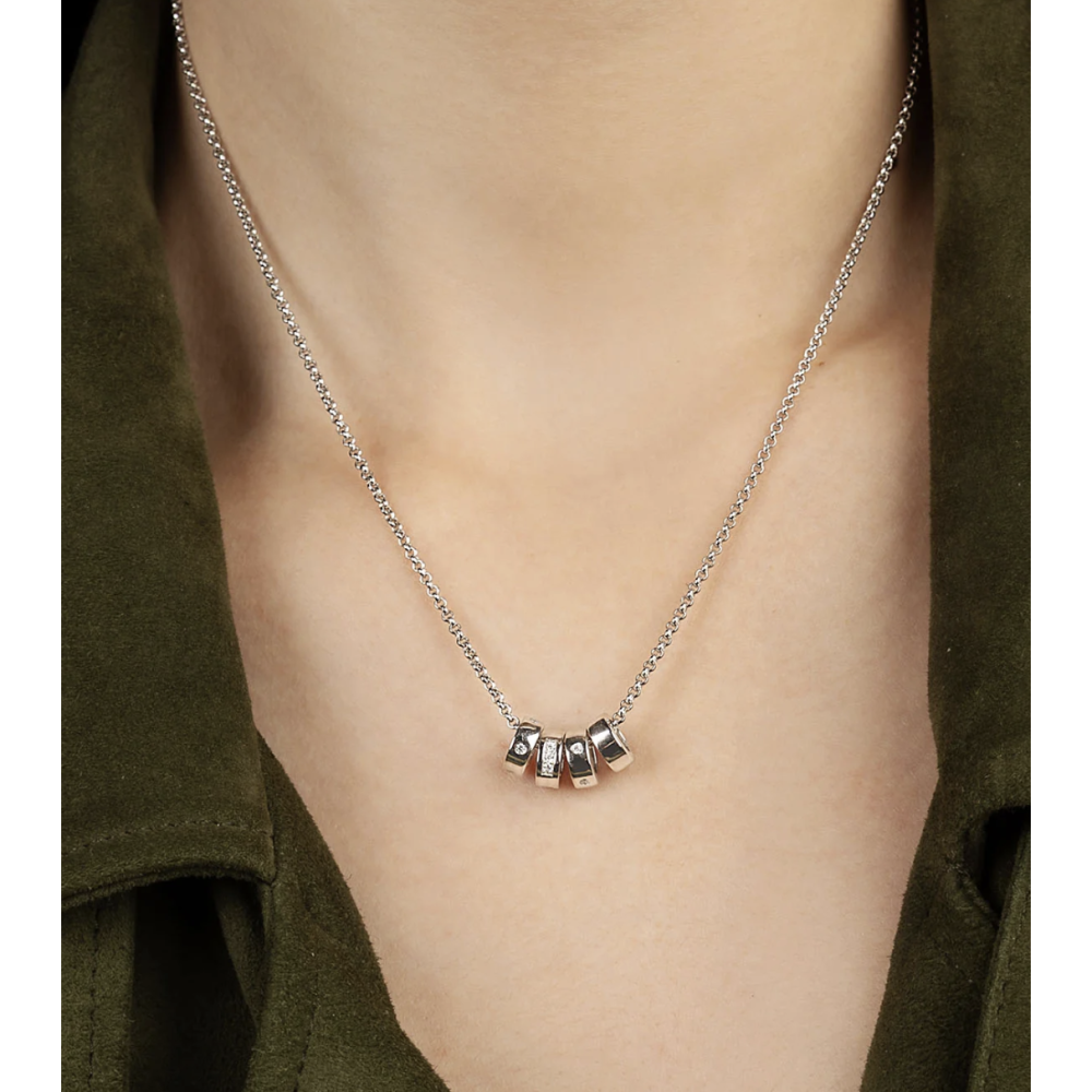 apm monaco 摩斯密碼可調節項鍊-細節圖2