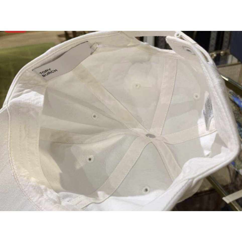 Tory burch  小logo棒球(鴨舌)帽-細節圖3