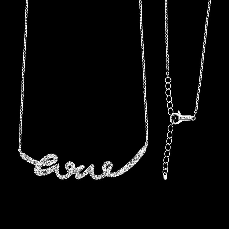 Hefang / LOVE項鍊-細節圖2