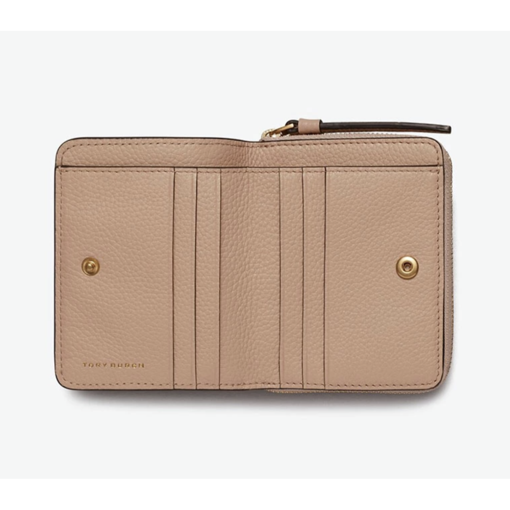 Tory Burch 牛皮拉鍊短夾-細節圖2